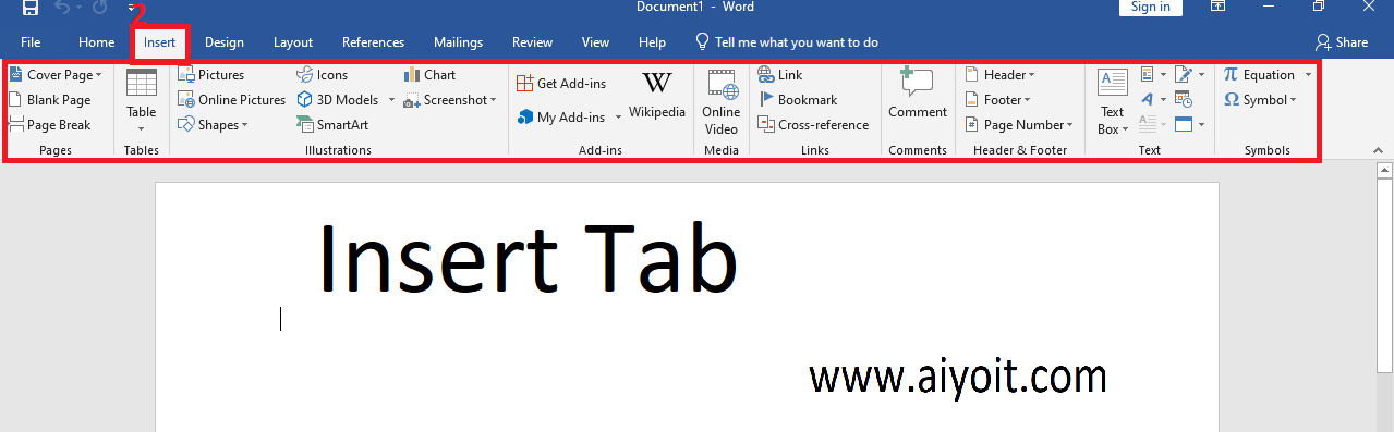 insert-tab-in-microsoft-word-aiyo-it-tutorial