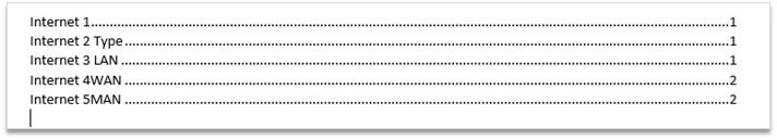 Insert Table of Figures in Caption Group