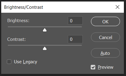 Brightness/contrast