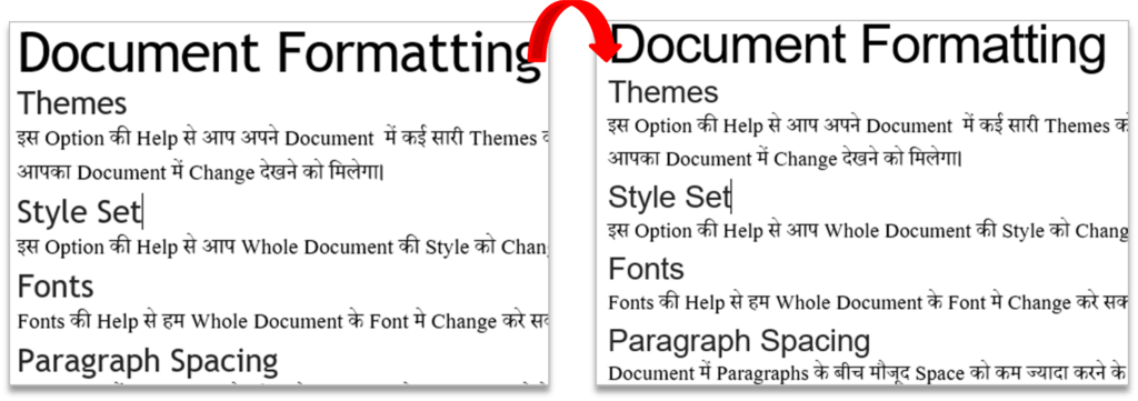 Fonts Group in MS Word