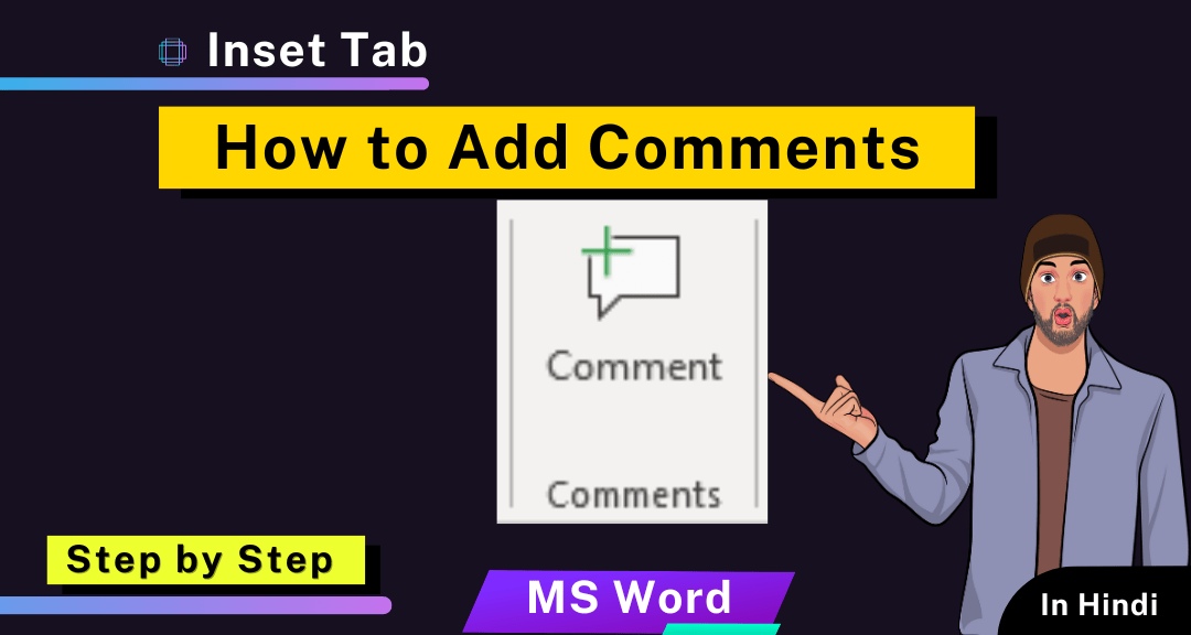 Comment Group in MS Word