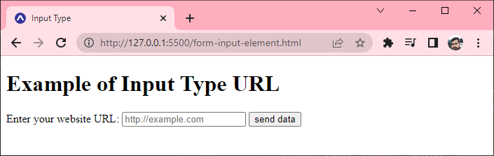 Input URL Type