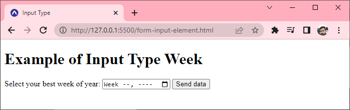 Input Week Type