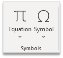 Symbol Group in MS Word