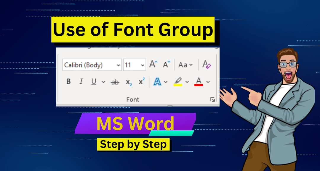 Font Group in Word