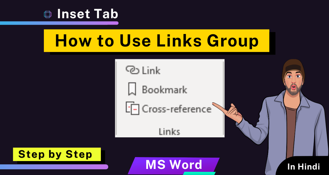 How to inset Links