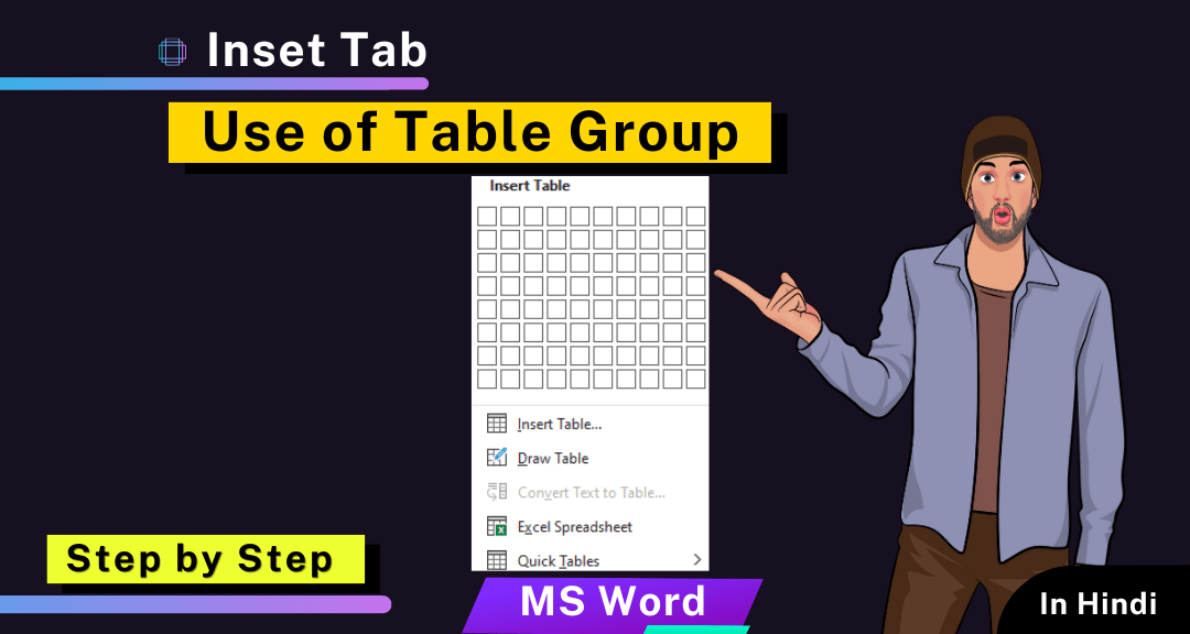 Use of Table Group