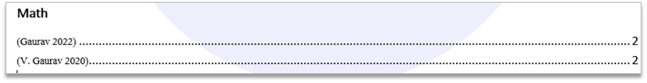 Insert Table Of Authorities Group