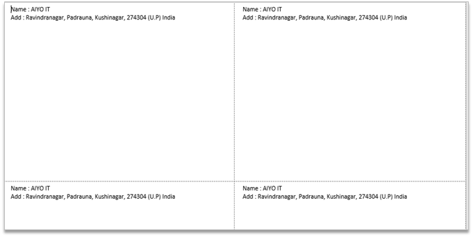 Labels in Create Group