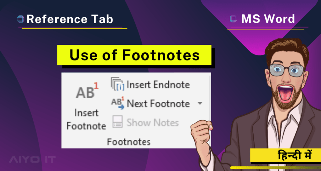 What is Footnote and Its types?